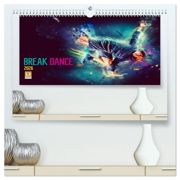 Produktbild: Break Dance (hochwertiger Premium Wandkalender 2026 DIN A2 quer), Kunstdruck in Hochglanz