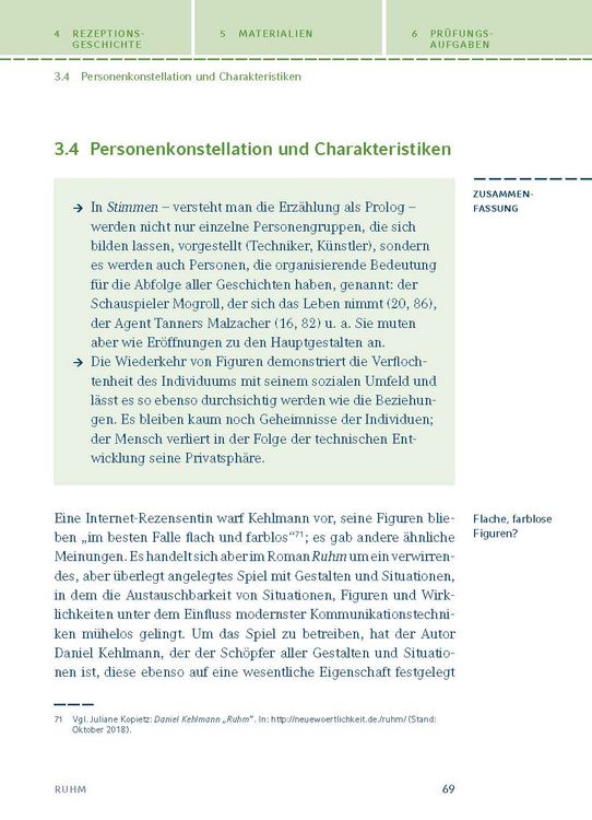 Produktbild: Ruhm von Daniel Kehlmann