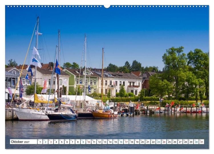 Produktbild: Die Ostseek&uuml;ste von Neustadt bis Travem&uuml;nde (Wandkalender 2027 DIN A2 quer), CALVENDO Monatskalender