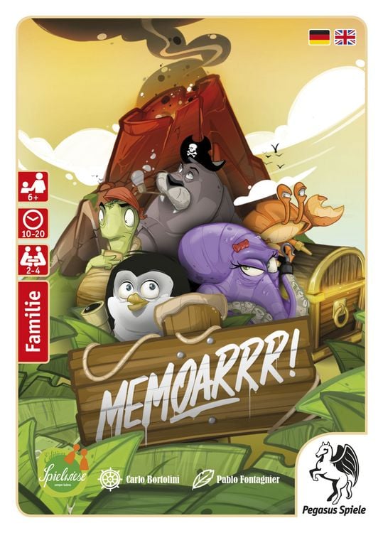 Produktbild: Pegasus - Memoarrr!, Kartenspiel