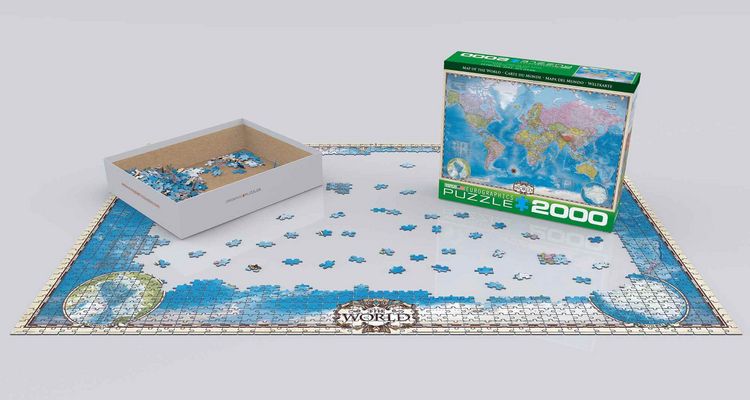Produktbild: EuroGraphics Map of the World