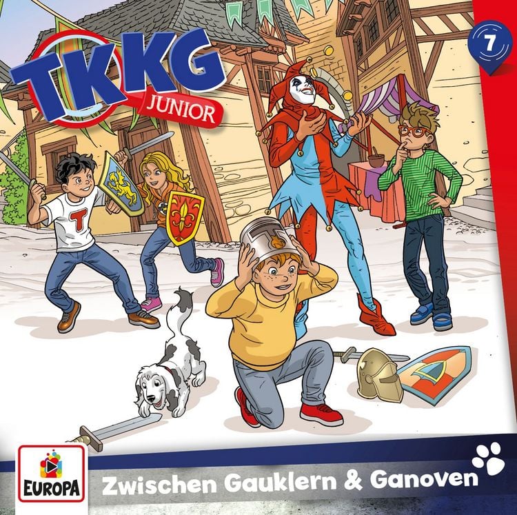 Produktbild: TKKG Junior - Zwischen Gauklern und Ganoven, 1 Audio-CD