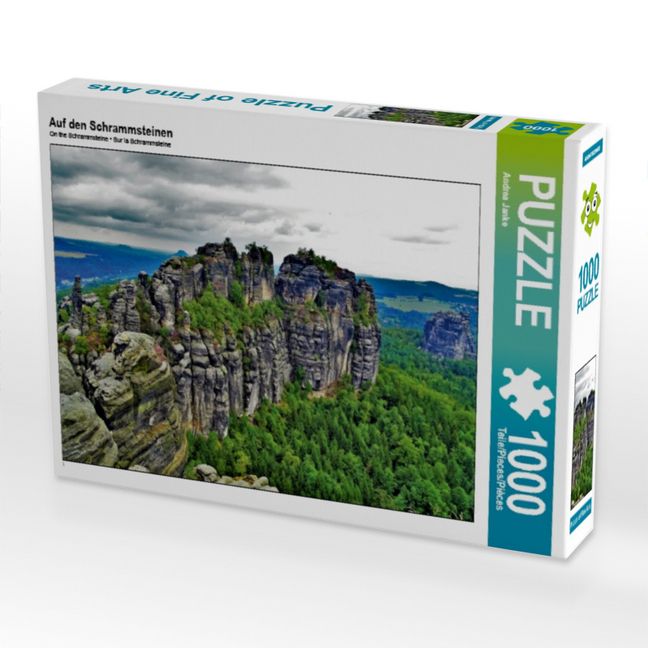 Produktbild: Auf den Schrammsteinen (Puzzle)