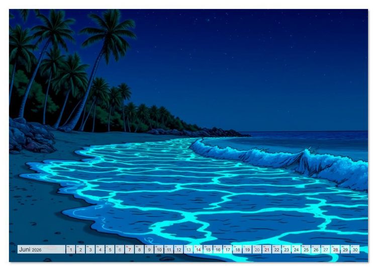 Produktbild: Wunder der Welt &ndash; Nat&uuml;rliche Ph&auml;nomene (Tischkalender 2026 DIN A5 quer), CALVENDO Monatskalender