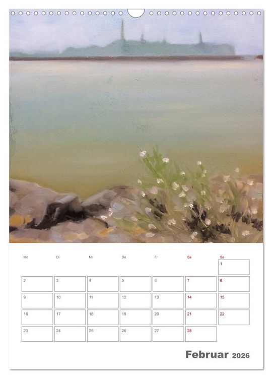 Produktbild: Malerisches Helgoland (Wandkalender 2026 DIN A3 hoch), CALVENDO Monatskalender