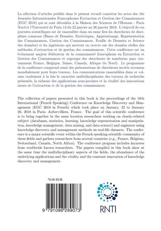Produktbild: Extraction et Gestion des Connaissances