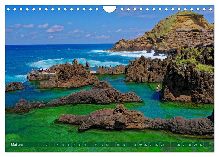 Produktbild: Madeira Blumeninsel im Atlantik (Wandkalender 2026 DIN A4 quer), CALVENDO Monatskalender
