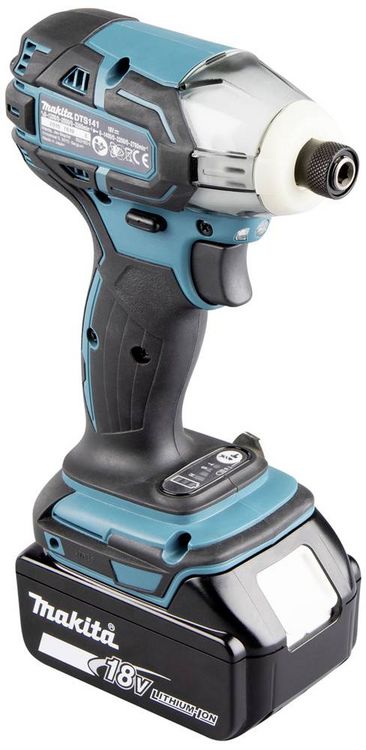 Produktbild: Makita DTS141RTJ -Akku-Schlagbohrschrauber inkl. 2. Akku, inkl. Ladeger&auml;t