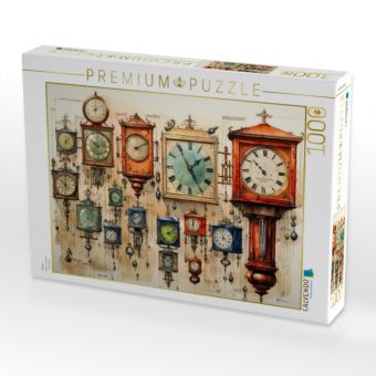 Produktbild: CALVENDO Puzzle Uhren | 1000 Teile Lege-Gr&ouml;&szlig;e 64x48cm Foto-Puzzle f&uuml;r gl&uuml;ckliche Stunden