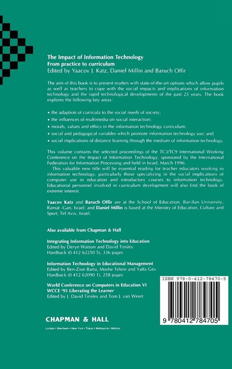 Produktbild: Impact of Information Technology