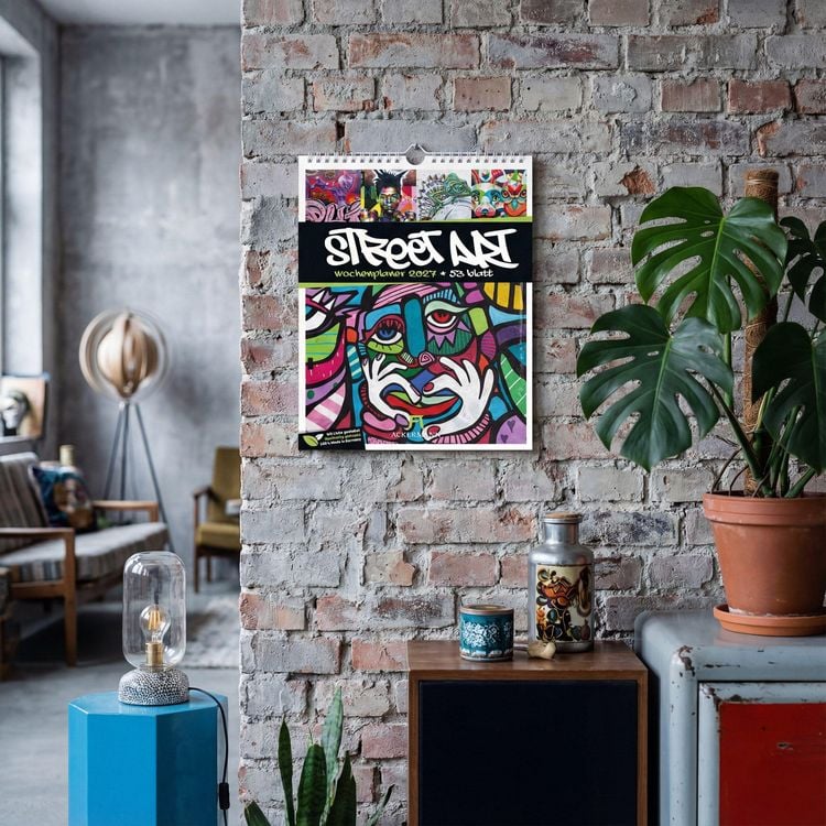 Produktbild: Street Art Wochenplaner Kalender 2027
