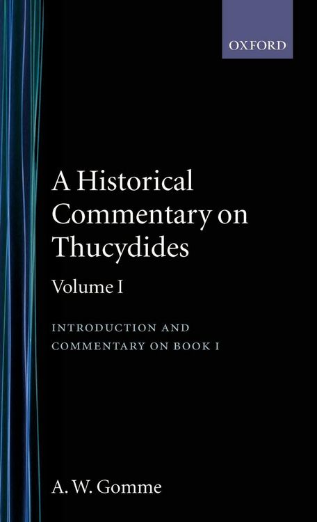 Produktbild: A Historical Commentary on Thucydides
