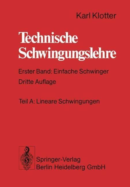 Produktbild: Technische Schwingungslehre