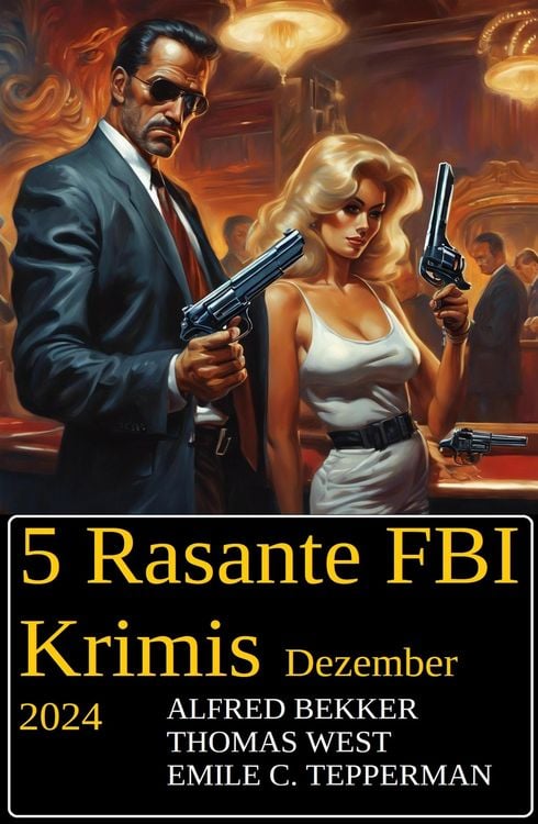 Produktbild: 5 Rasante FBI Krimis Dezember 2024