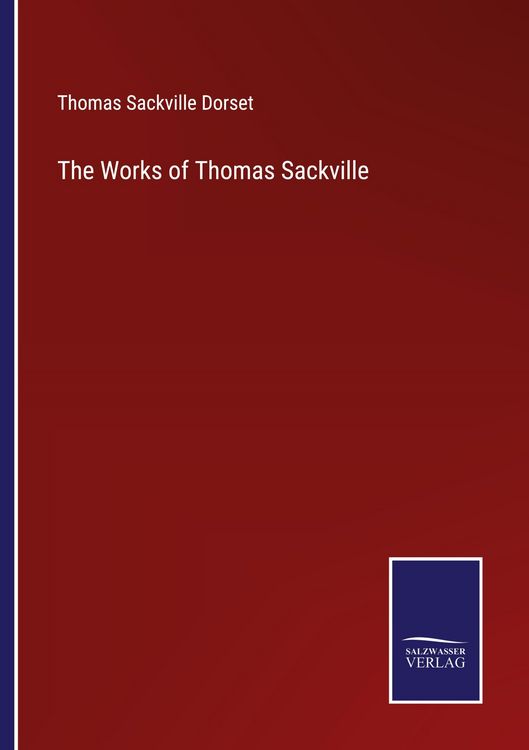 Produktbild: The Works of Thomas Sackville