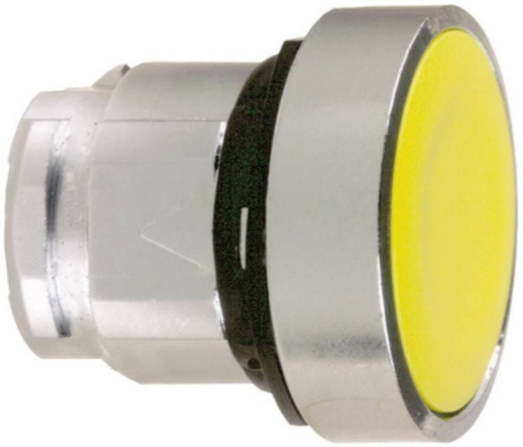 Produktbild: Schneider Electric ZB4BA3 Harmony ZB4BA3 Drucktaster 1 Taste Gr&uuml;n Druckentriegelung 1St.