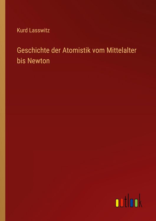 Produktbild: Geschichte der Atomistik vom Mittelalter bis Newton