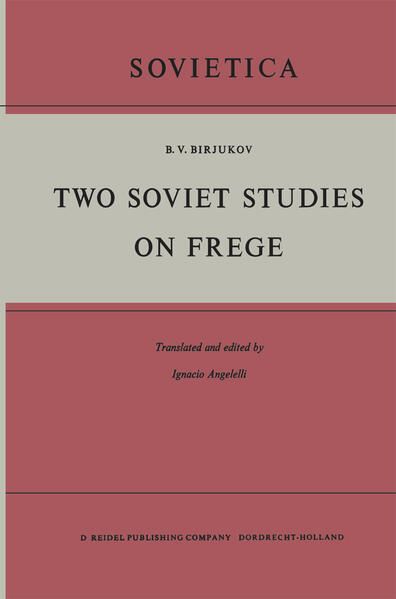 Produktbild: Two Soviet Studies on Frege