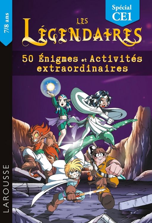 Produktbild: Les L&eacute;gendaires : 50 &eacute;nigmes et activit&eacute;s extraordinaires : CE1