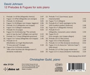 Produktbild: Guild, C: 12 Preludes and Fugues for solo piano