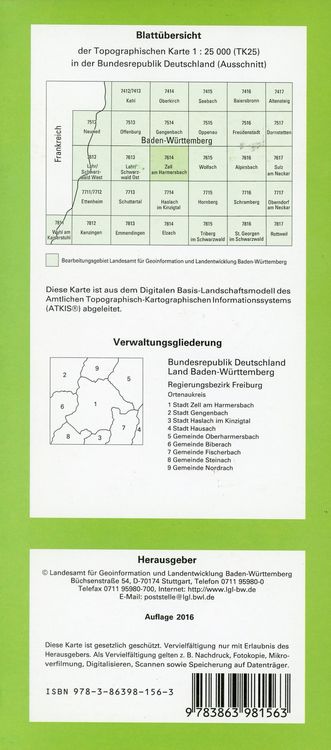 Produktbild: Zell am Harmersbach