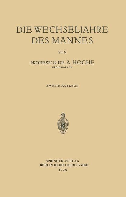 Produktbild: Die Wechseljahre des Mannes