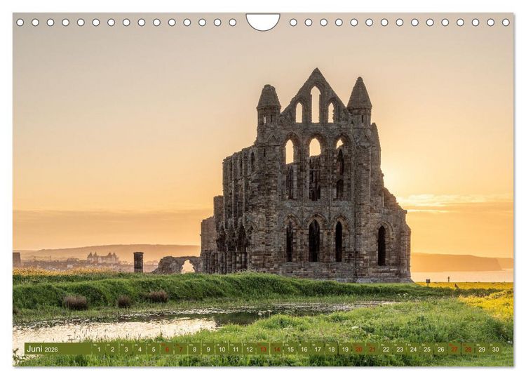 Produktbild: Yorkshire - Dales und Coast (Wandkalender 2026 DIN A4 quer), CALVENDO Monatskalender
