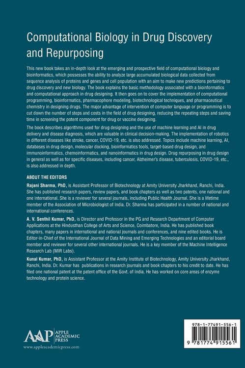 Produktbild: Computational Biology in Drug Discovery and Repurposing