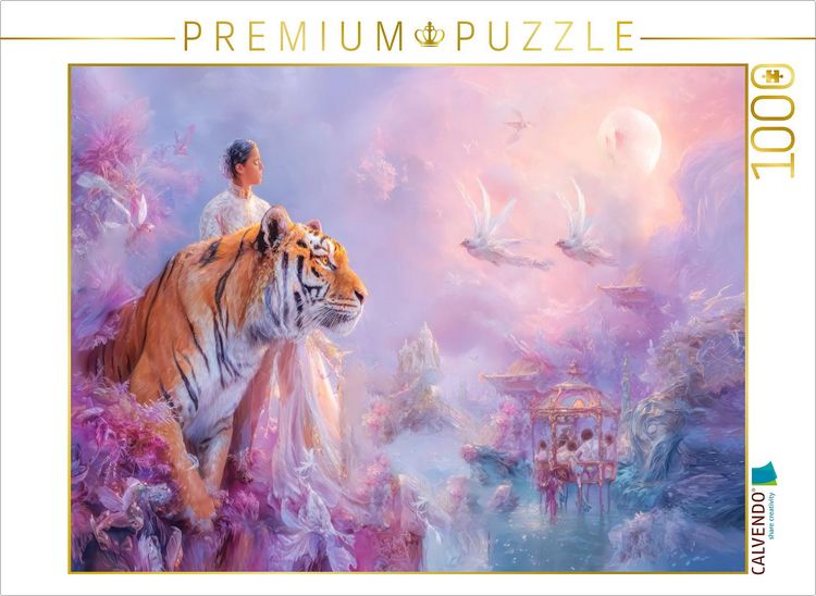 Produktbild: CALVENDO Puzzle Gl&uuml;ckselige Welten | 1000 Teile Lege-Gr&ouml;&szlig;e 64x48cm Foto-Puzzle f&uuml;r gl&uuml;ckliche Stunden