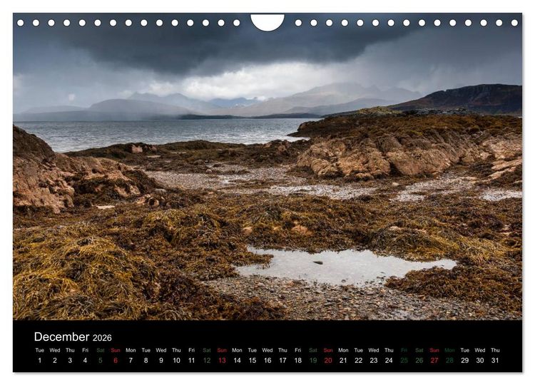 Produktbild: Scenes from the Isle of Skye (Wall Calendar 2026 DIN A4 landscape), CALVENDO 12 Month Wall Calendar