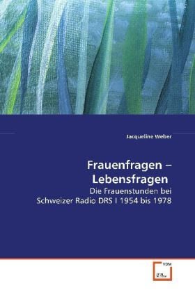 Produktbild: Weber, J: Frauenfragen - Lebensfragen