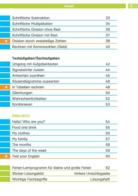 Produktbild: Die Lern-Helden Deutsch, Mathe und Englisch - Die wichtigsten Themen 4. Klasse