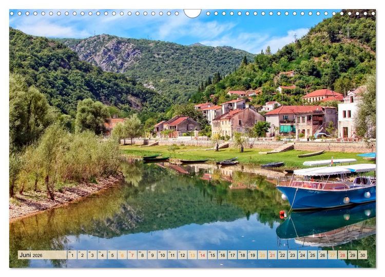 Produktbild: Reise nach Montenegro (Wandkalender 2026 DIN A3 quer), CALVENDO Monatskalender