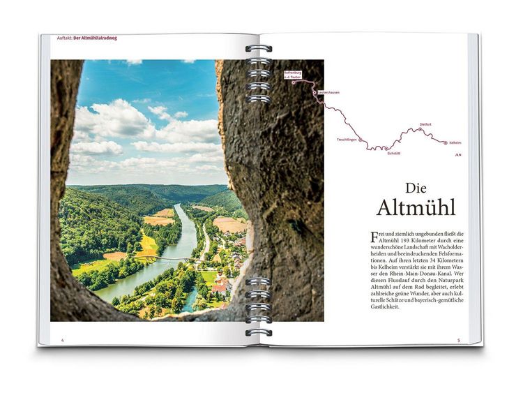 Produktbild: KOMPASS Radreisef&uuml;hrer Altm&uuml;hltalradweg