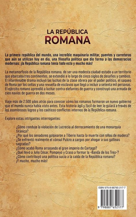 Produktbild: La Rep&uacute;blica romana