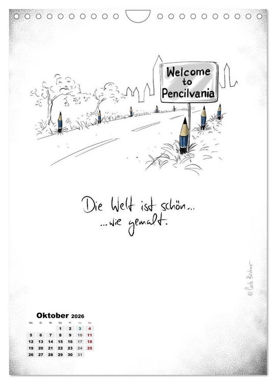 Produktbild: NEUES JAHR, NEUER SPASS... (Wandkalender 2026 DIN A4 hoch), CALVENDO Monatskalender