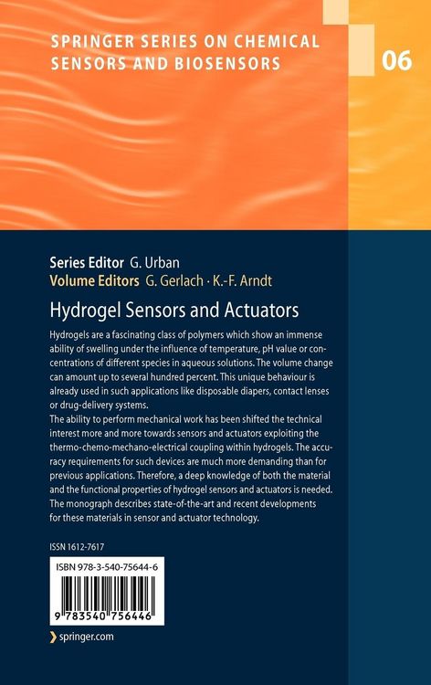 Produktbild: Hydrogel Sensors and Actuators