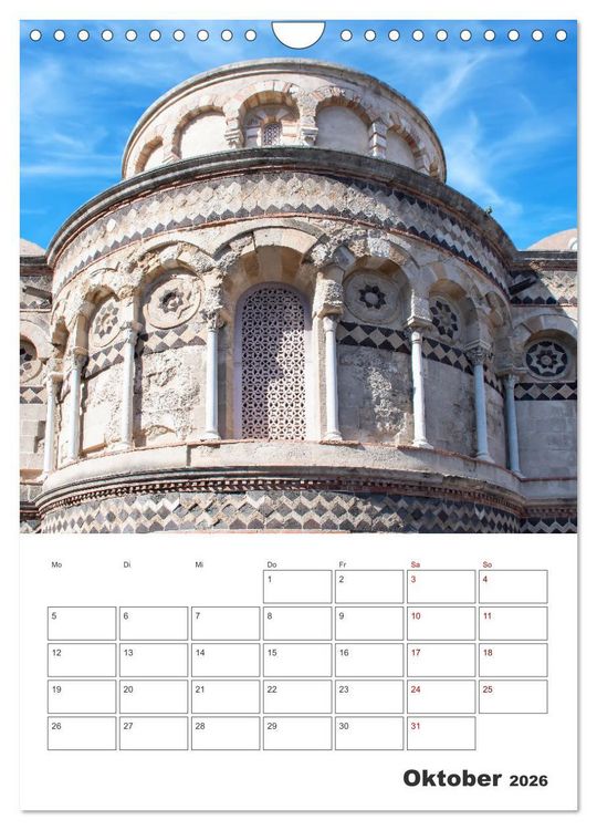 Produktbild: Messina - Reiseplaner (Wandkalender 2026 DIN A4 hoch), CALVENDO Monatskalender