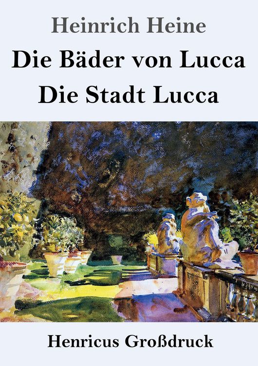 Produktbild: Die B&auml;der von Lucca / Die Stadt Lucca (Gro&szlig;druck)