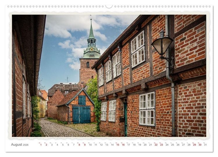 Produktbild: Malerisches L&uuml;neburg (hochwertiger Premium Wandkalender 2026 DIN A2 quer), Kunstdruck in Hochglanz