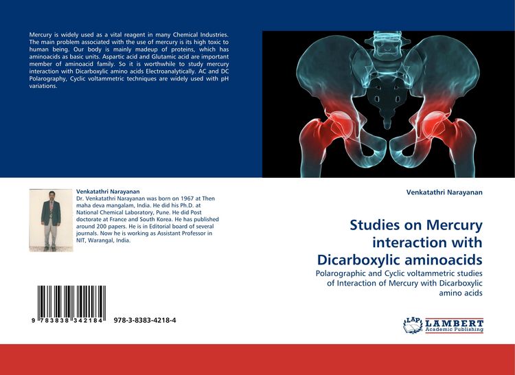 Produktbild: Studies on Mercury interaction with Dicarboxylic aminoacids