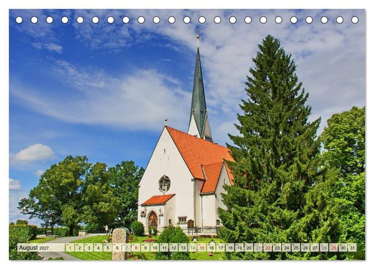 Produktbild: Kurort Bad Wiessee (Tischkalender 2027 DIN A5 quer), CALVENDO Monatskalender