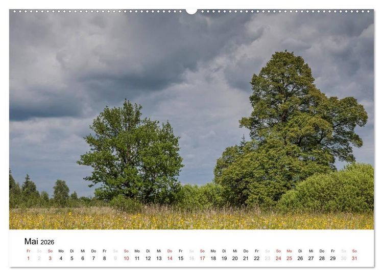 Produktbild: Der Isarwinkel (Wandkalender 2026 DIN A2 quer), CALVENDO Monatskalender