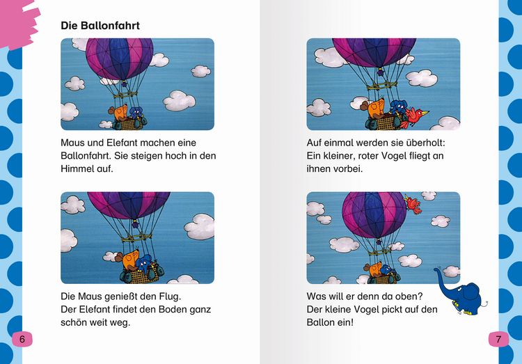 Produktbild: Ich lese Bildergeschichten Die Maus: Abenteuer mit der Maus