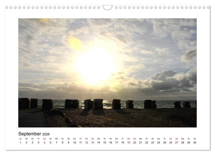 Produktbild: Fehmarn - Bewegende Momente (Wandkalender 2026 DIN A3 quer), CALVENDO Monatskalender