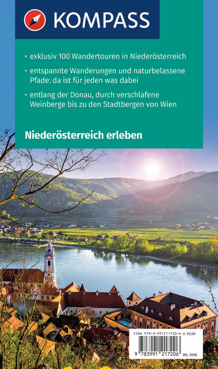 Produktbild: KOMPASS Wanderlust Nieder&ouml;sterreich