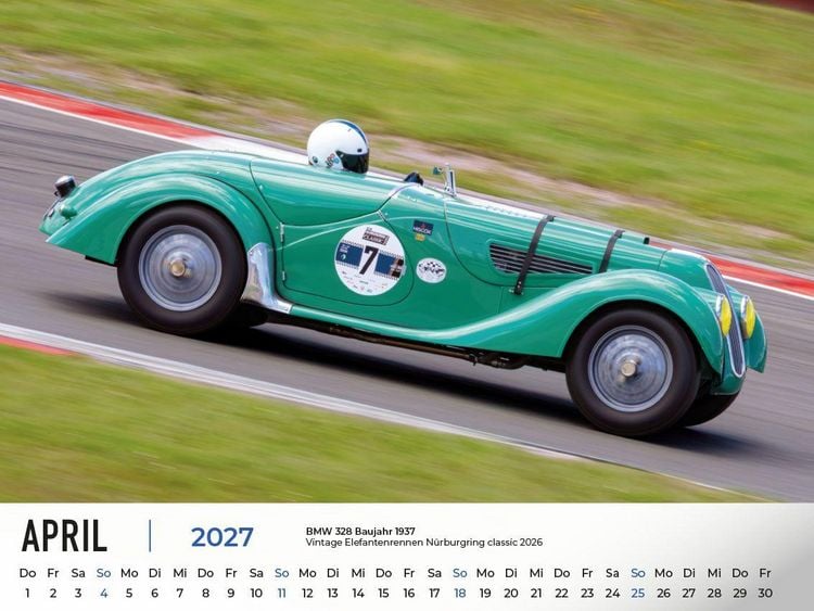 Produktbild: BMW im Rennsport Kalender 2027