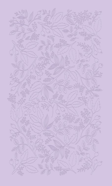 Produktbild: B&iacute;blia Sagrada ACF Slim, Capa dura de luxo lavanda, Jardim, Leitura Perfeita