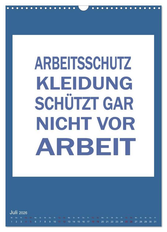 Produktbild: Memo an mich (Wandkalender 2026 DIN A3 hoch), CALVENDO Monatskalender