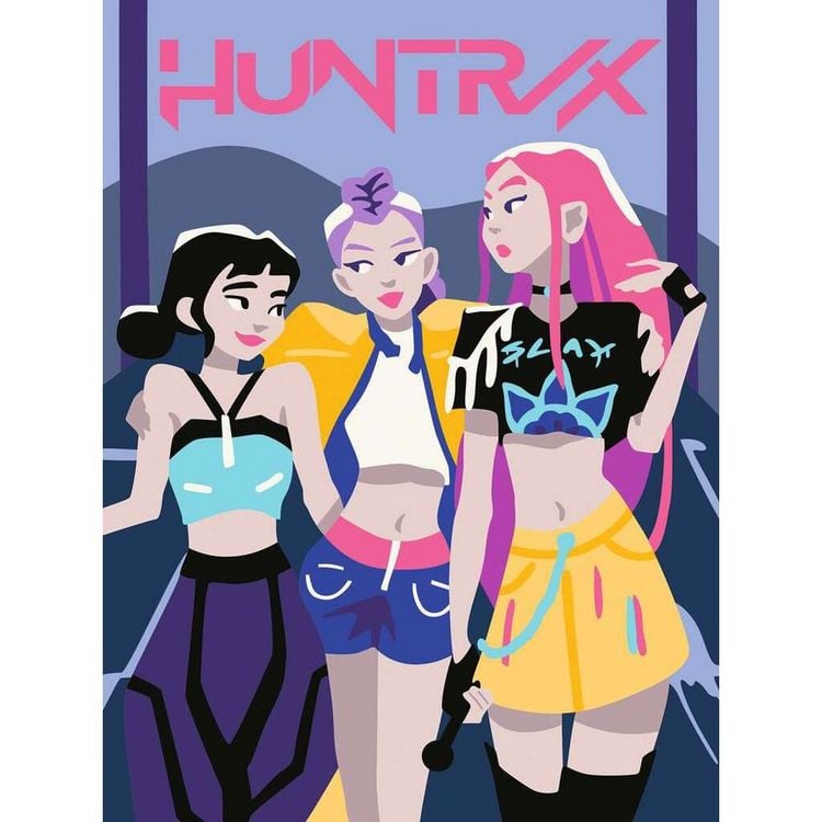Produktbild: CreArt Adults Trend KPop Demon Hunters - HUNTR/X